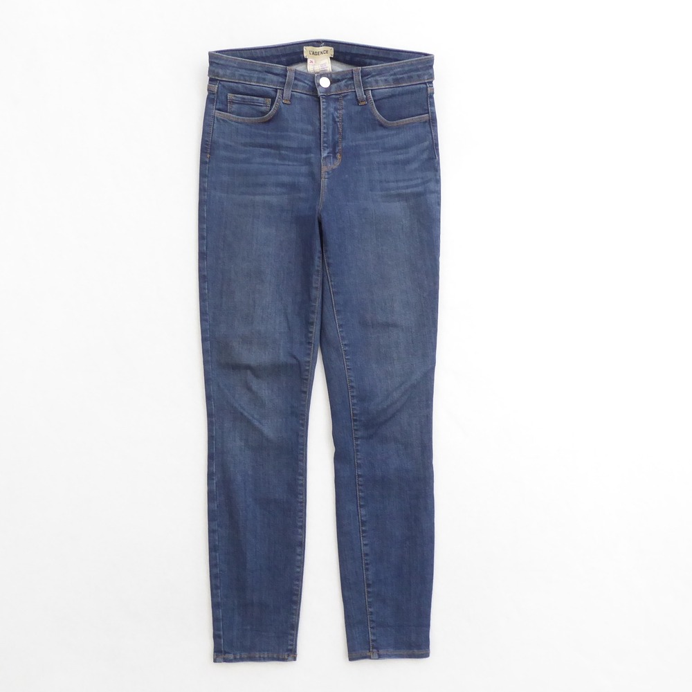 L'AGENCE Margot High Rise Skinny Jeans Size 26 New Vintage Dark Wash Denim